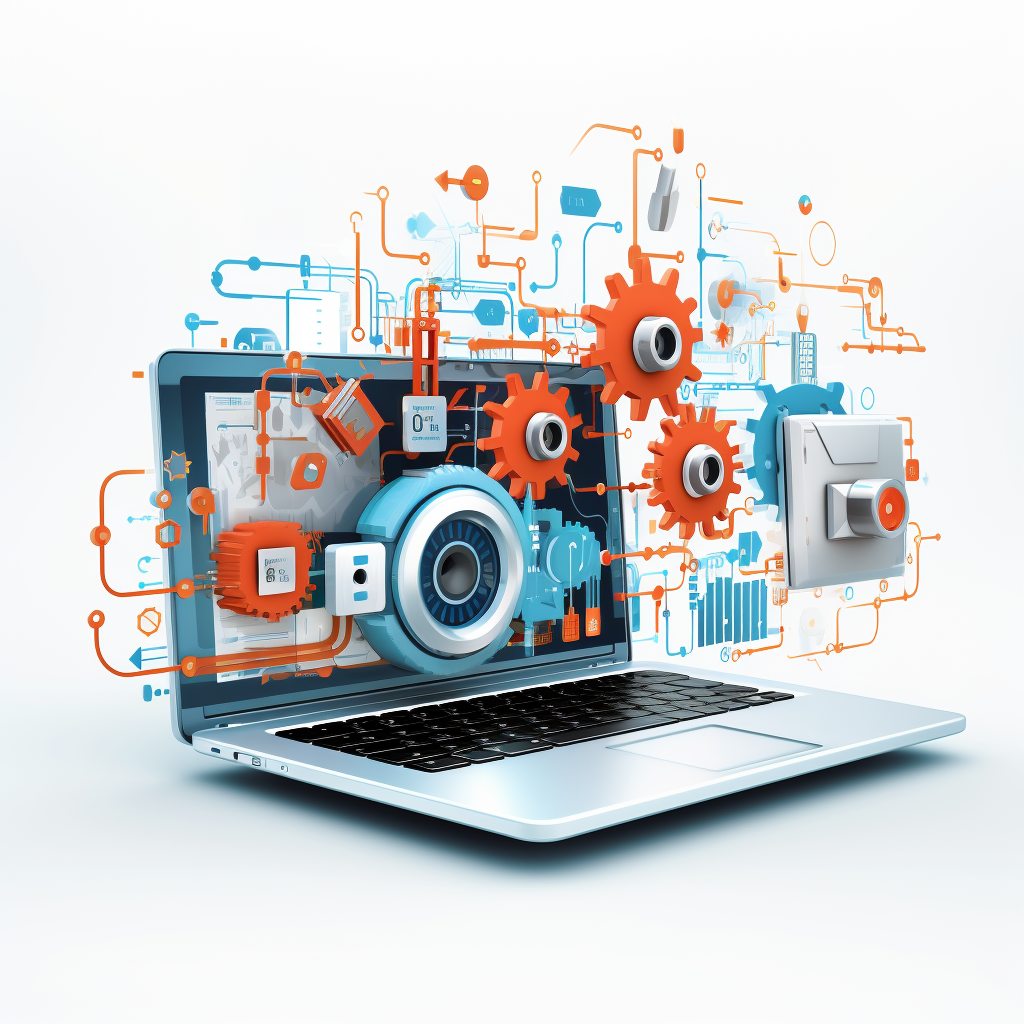 Controlpanel on Website AI generated